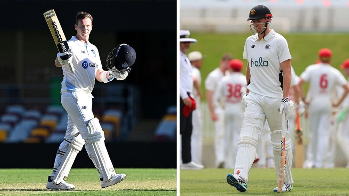 Steve Smith and Cameron Green had contrasting fortunes in the penultimate pre-Ashes round of the Sheffield Shield on Wednesday (October 29).