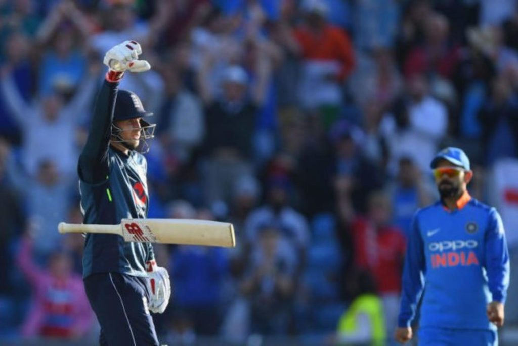 Bat drop celebration ‘an absolute car crash’, says Joe Root