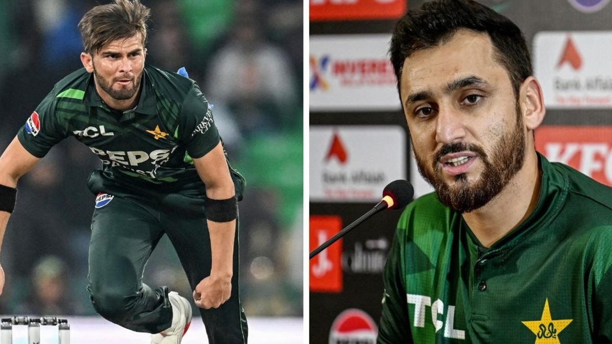 Shaheen Shah Afridi and Salman Ali Agha