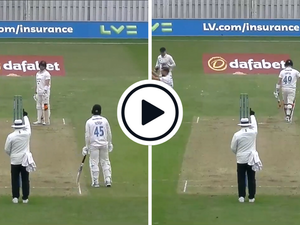 watch-steve-smith-stares-at-umpire-gestures-with-arm-after-lbw-dismissal-for-low-score-in-county-championship.Click to read full article.