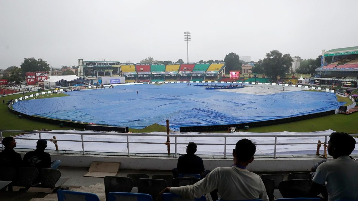 Day two of the India v Bangladesh Test in Kanpur was wiped out by rain