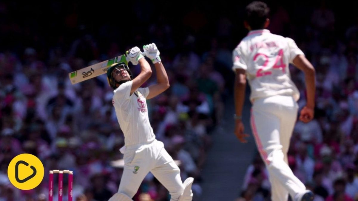 Sam Konstas wicket