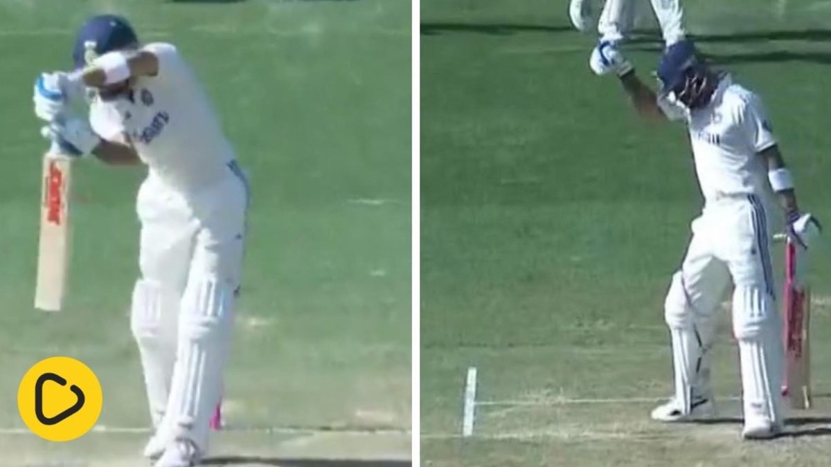 Virat Kohli punched himself in anger after SCG dismissal