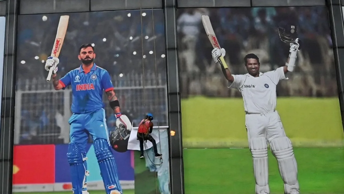 can Kohli overtake Tendulkar