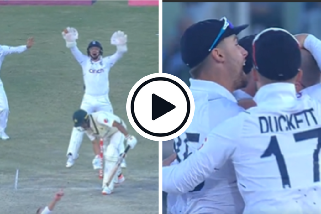 Watch: Jack Leach ends Naseem Shah resistance, pins tail-ender lbw to secure heartstopping, seismic England win