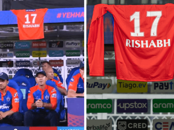 delhi-capitals-win-hearts-heartwarming-dugout-gesture-13th-man-rishabh-pants-jersey.Click to read full article.