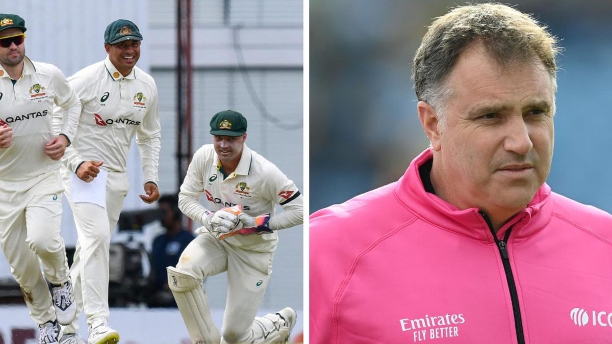 Adrian Holdstock was at the centre of some controversial decisions in the first WI v AUS Test