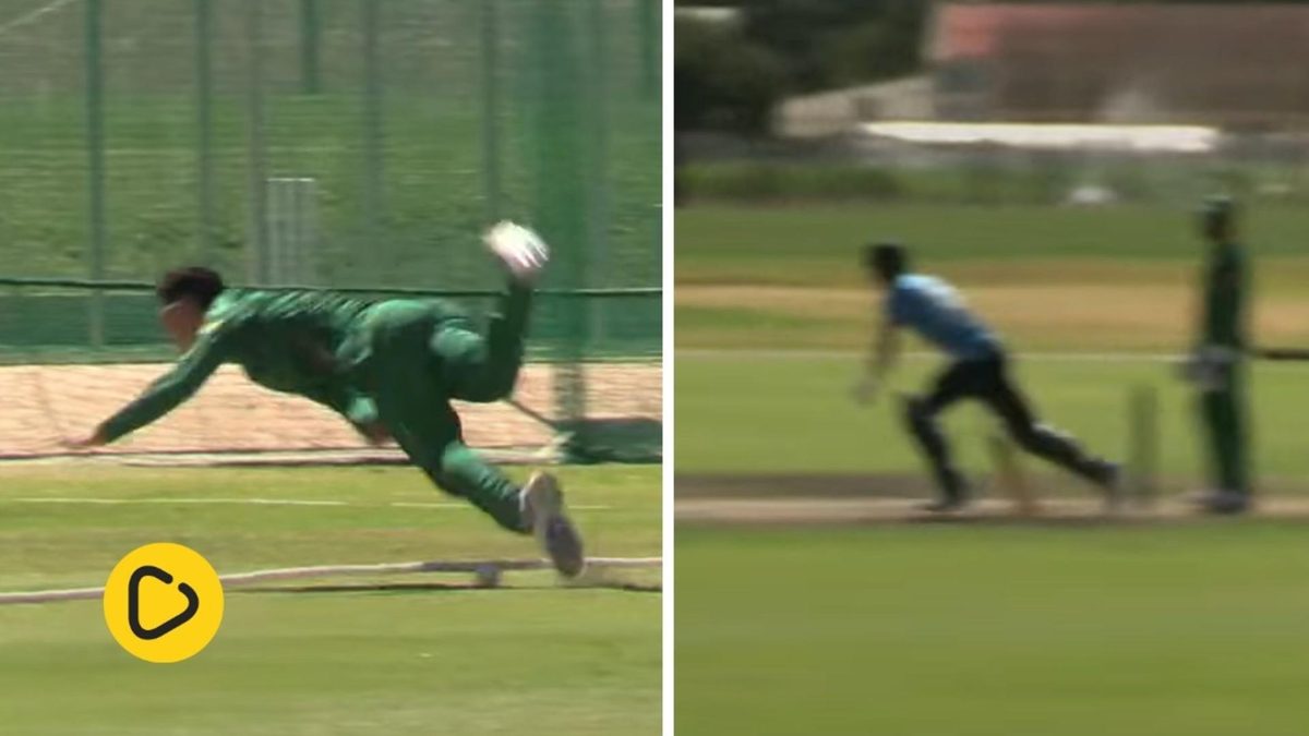 Watch: In a bizarre turn of events, England U19 batters Aaryan Sawant and Archie Vaughan managed to run seven runs against South Africa in Stellenbosch on Wednesday (January 22).