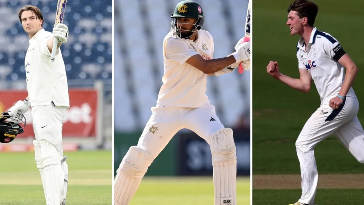 James Coles, Haseeb Hameed and George Hill all make Wisden's County Championship Team of the tournament