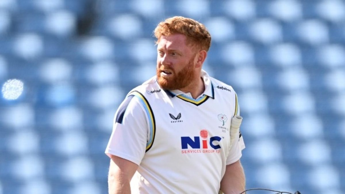 Yorkshire captain Jonny Bairstow during a County Championship match