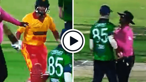 watch-umpires-hold-sikandar-raza-back-during-angry-exchange-in-zimbabwe-ireland-t20i.Click to read full article.
