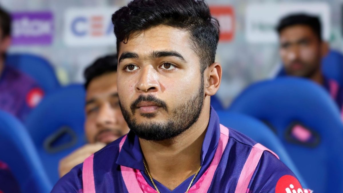 Riyan Parag during IPL
