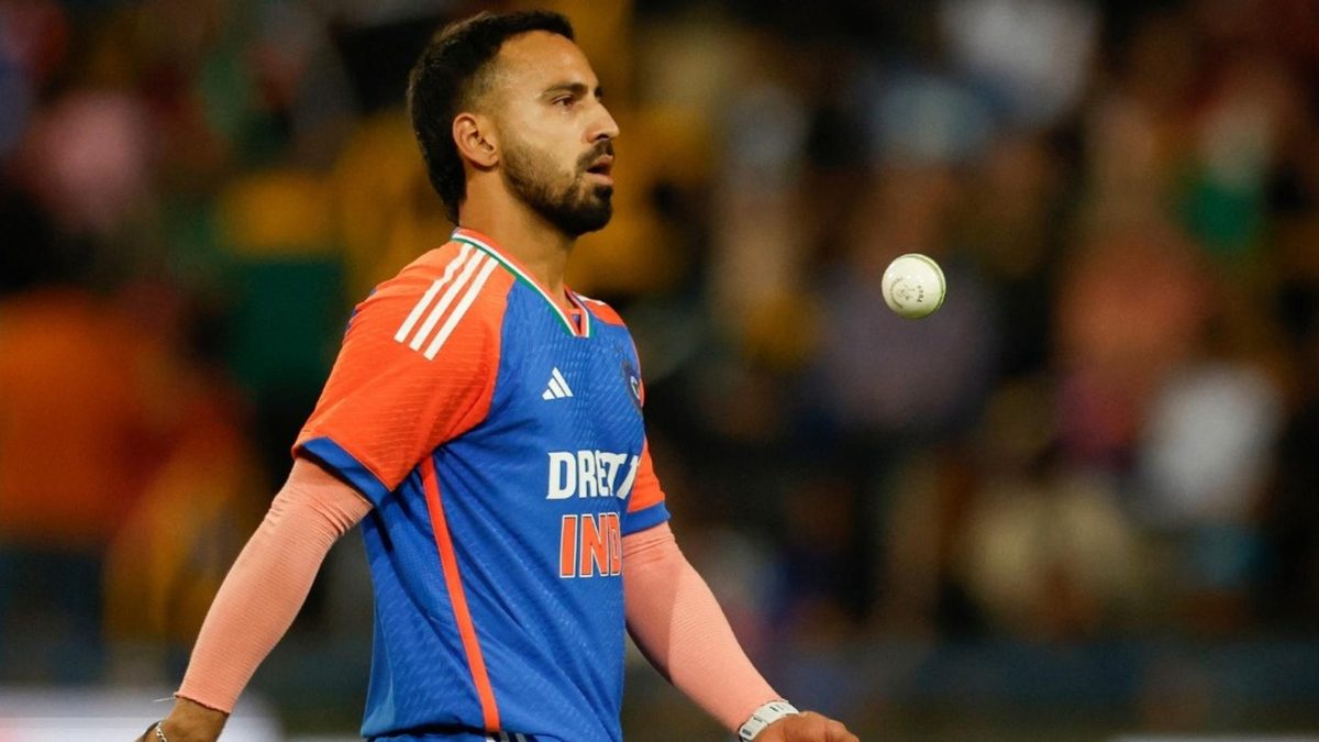 Ramandeep Singh, who has a first-class average of 22.87, smashed a 101-ball 111 during Punjab’s clash with Hyderabad in the 2025 Buchi Babu tournament.