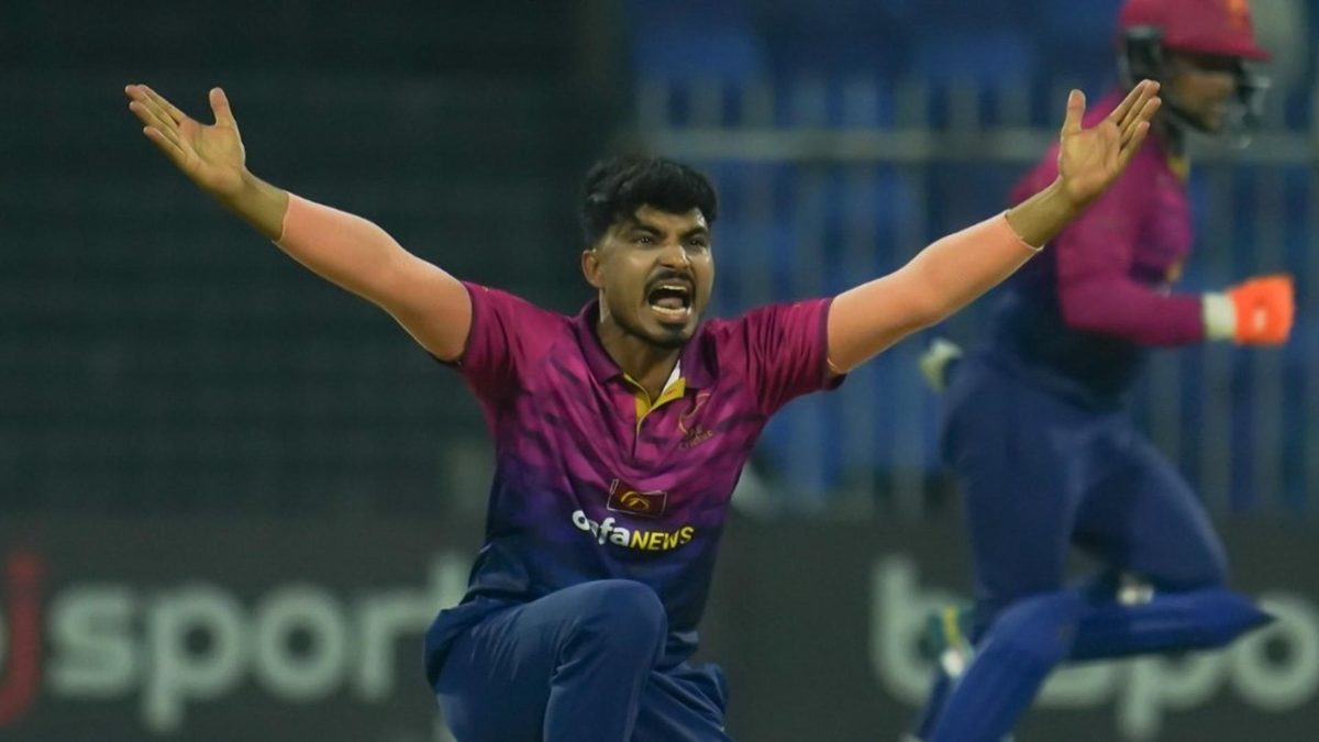 Haider Ali record spell vs Bangladesh