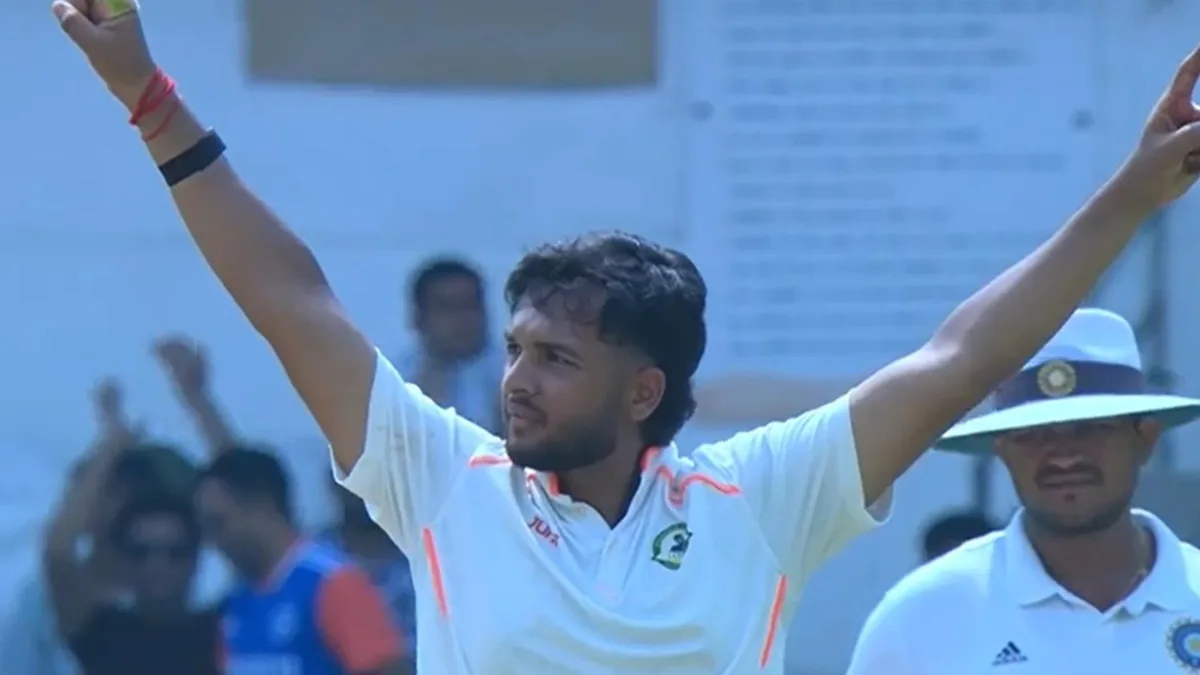Harsh Dubey at Irani Cup 2025