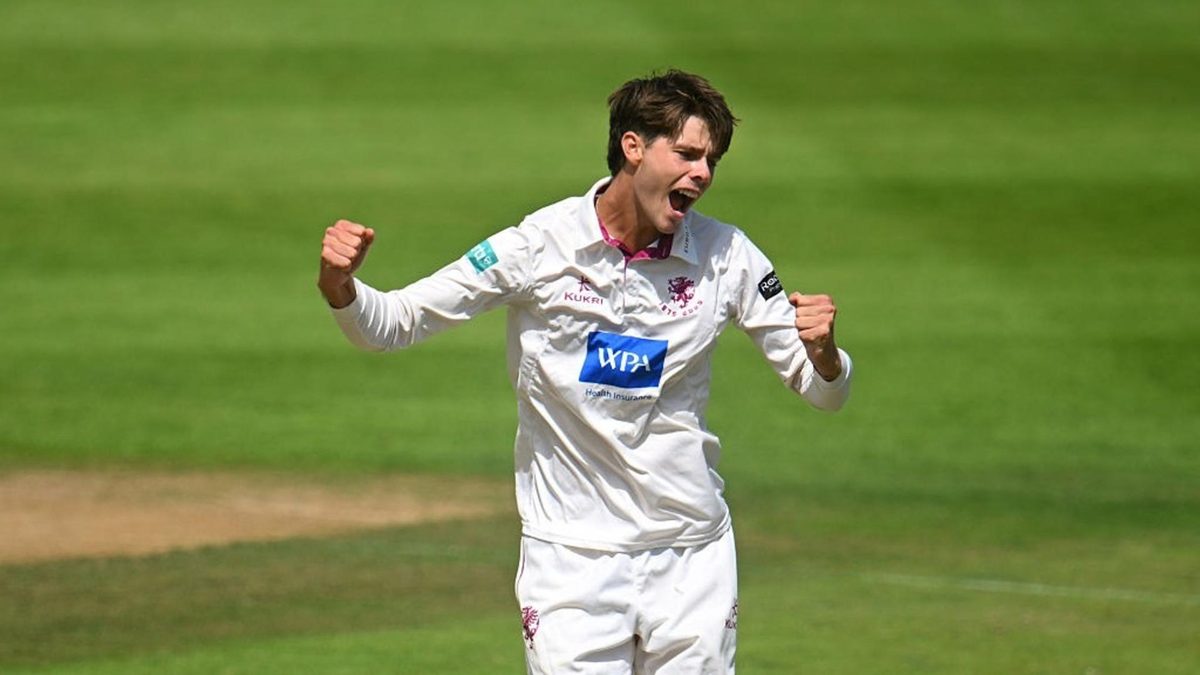 Off-spinner Archie Vaughan starred with the ball for Somerset in their draw with Hampshire in the County Championship on Thursday (September 18).