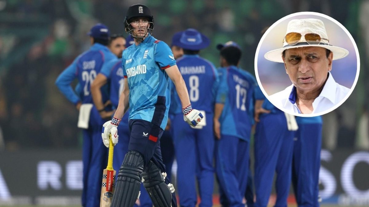 Sunil Gavaskar mocks Harry Brook after his dismissal against Afghanistan in the Champions Trophy
