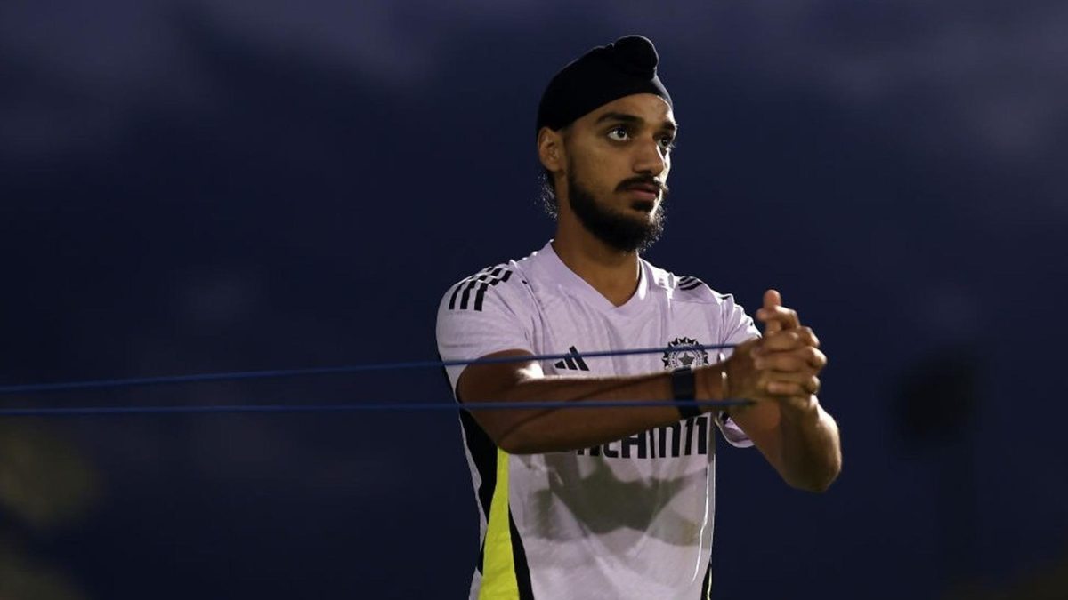 India left-arm seamer Arshdeep Singh has not been picked for India's opening game of the Champions Trophy against Bangladesh.