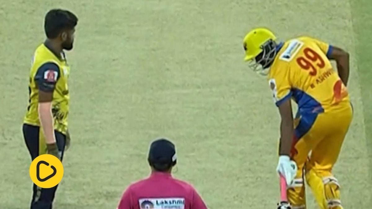 Ashwin given a Mankad warning on Sunday
