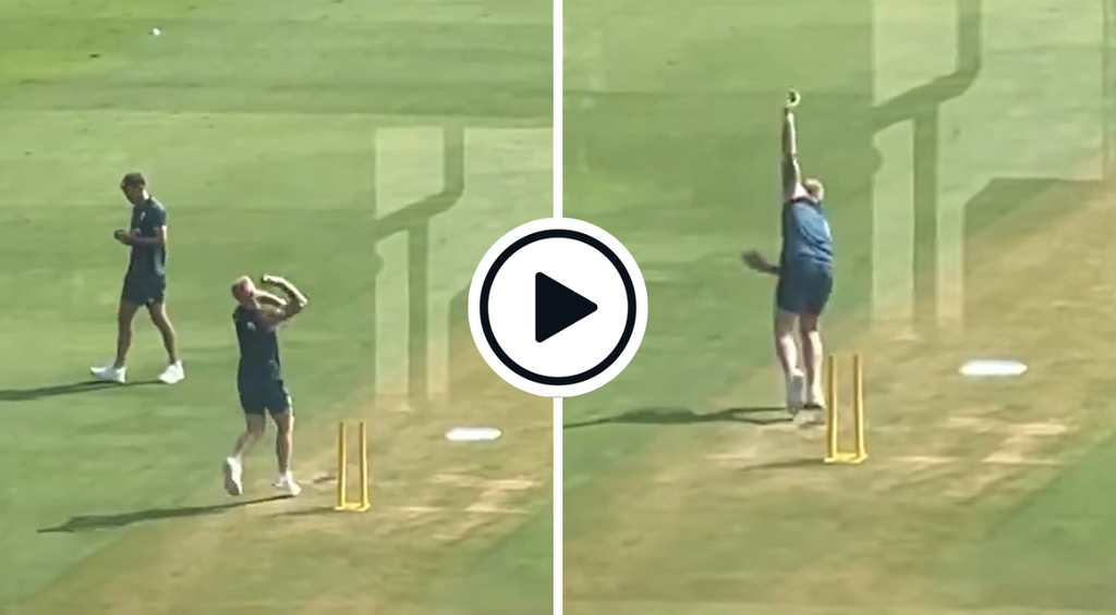 Watch: Ben Stokes bowls off two steps at England nets on second Test eve | IND vs ENG