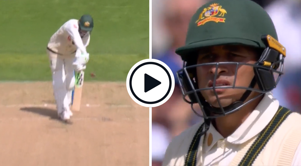 Watch: Stuart Broad nips ball back, pins Usman Khawaja lbw despite review to give England vital early breakthrough | Ashes 2023