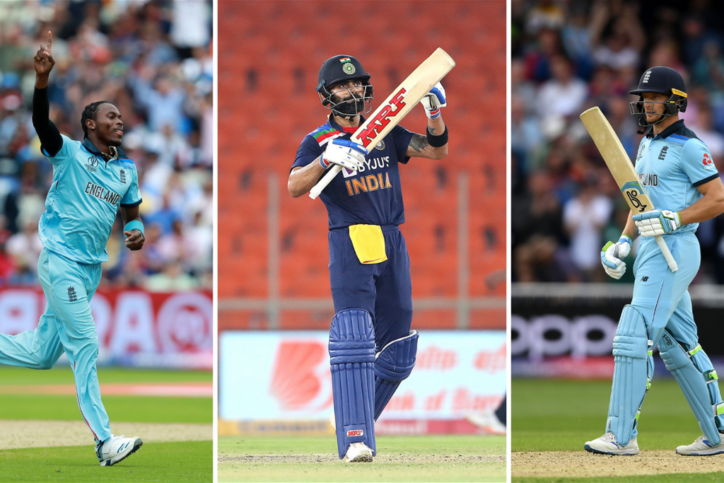 Wisden’s India-England ODI combined XI