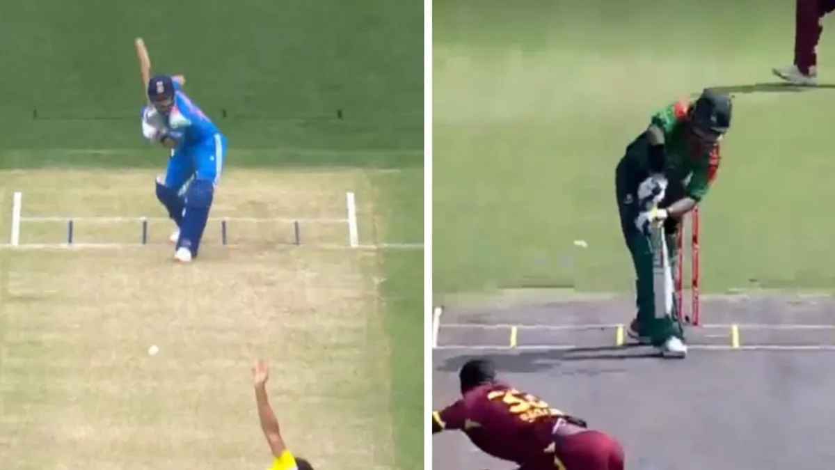 Pitch markers between wide lines and stumps
