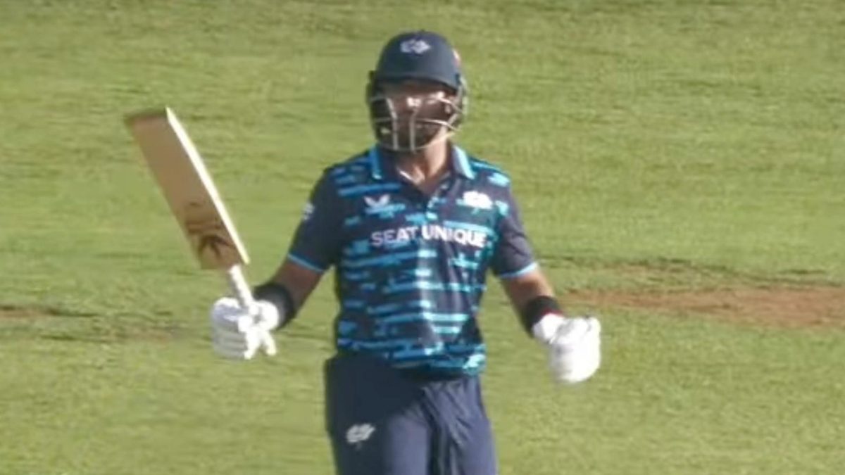 Imam-ul-haq celebrates fourth century of One Day Cup campaign