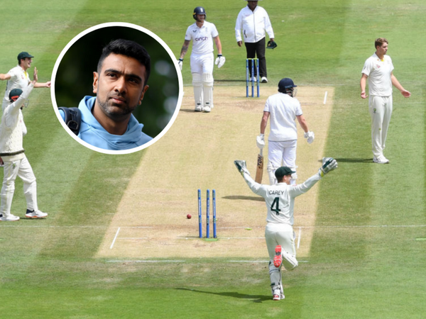 alex-carey-stumping-jonny-bairstow-ashes-2023-second-test-lords-ravichandran-ashwin.Click to read full article.