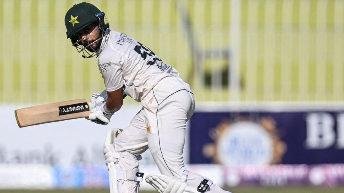 Saud Shakeel has equalled Pakistan’s all-time record and is the fastest to 1,000 runs in Test cricket, achieving the feat in just his 20th innings.