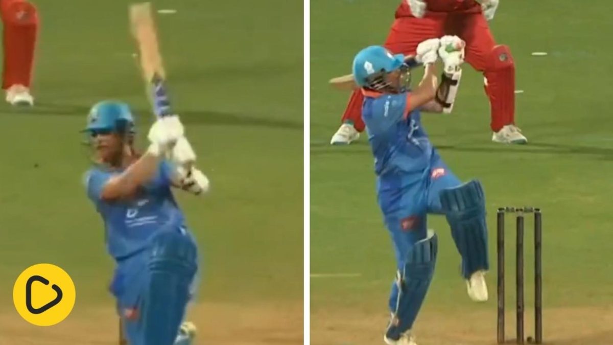 Sachin Tendulkar at the International Masters League