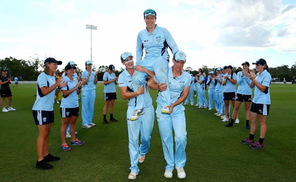 Blackwell wound up a glittering career with Australia and NSW earlier this year, but will continue to play for Sydney Thunder in the WBBL