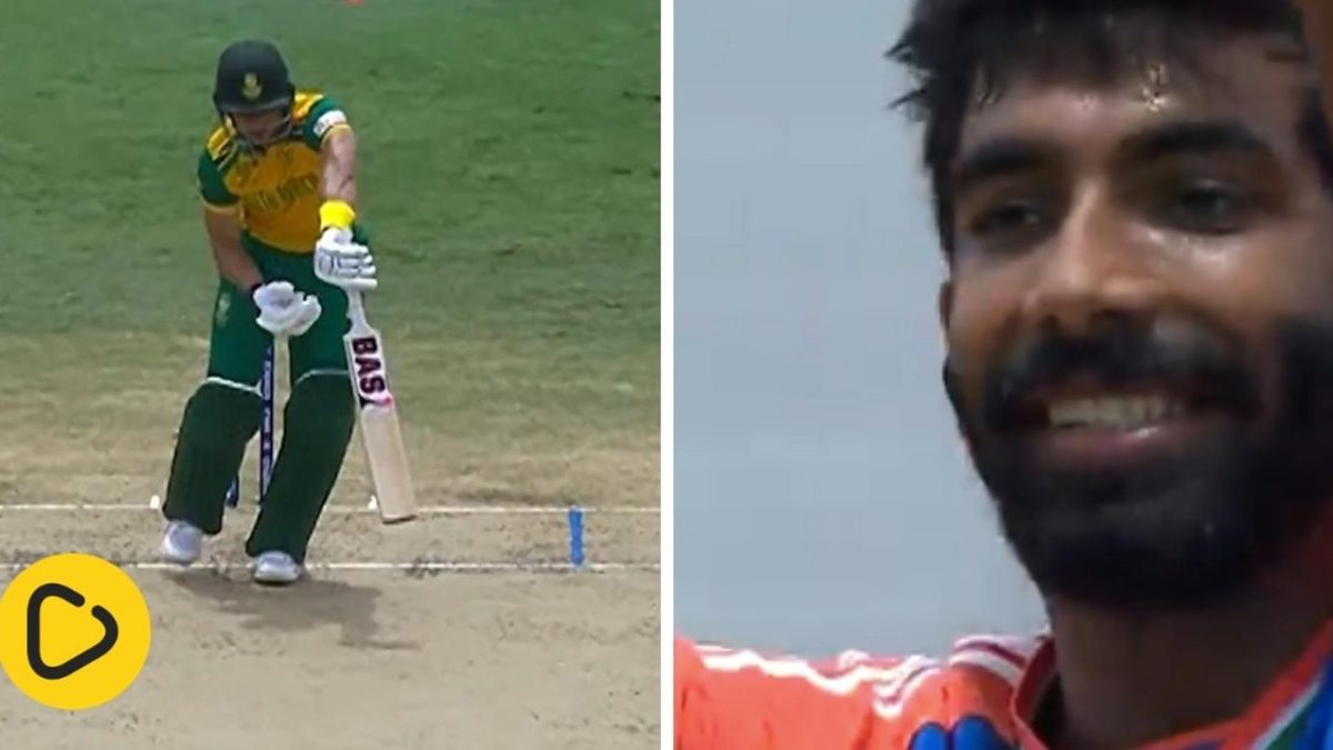 Reeza Hendricks lost his wicket to Jasprit Bumrah in the IND v SA final