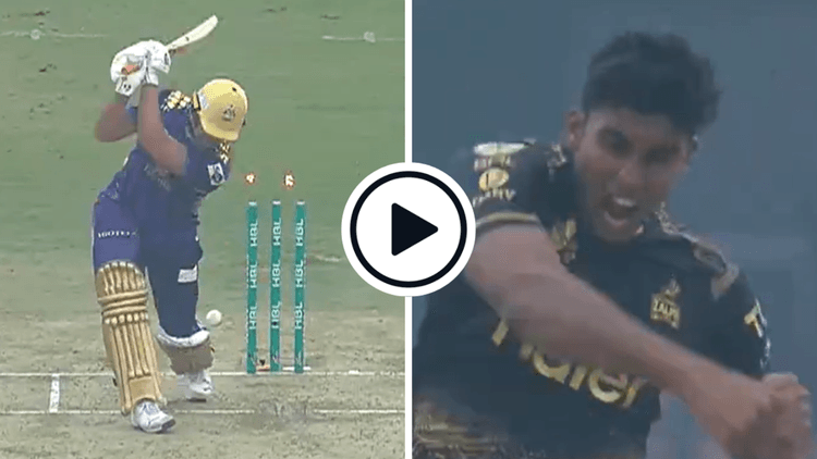 Watch: Two-metre teenager Mohammad Zeeshan outfoxes Rilee Rossouw with ...
