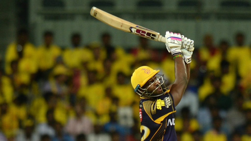 So far in IPL 2019, Russell has scored 377 runs from nine matches at a strike rate of 220.46