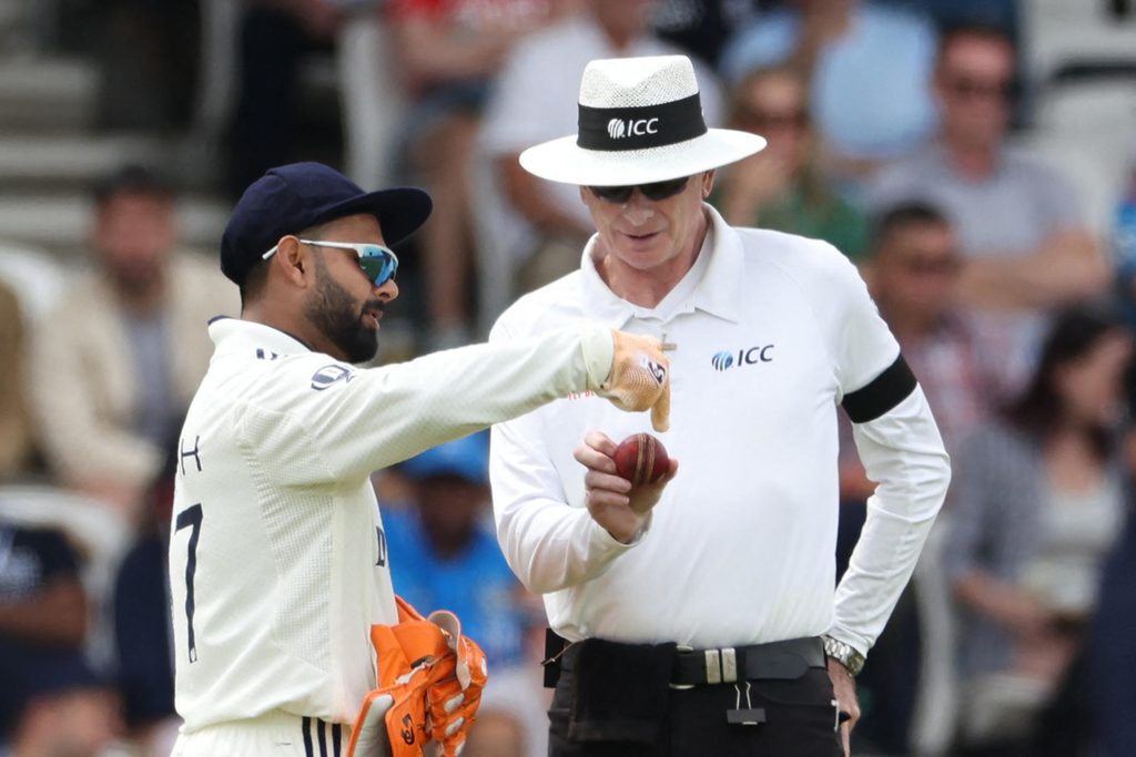 Rishabh Pant sanctioned for ball-throwing incident with umpire in Headingley Test