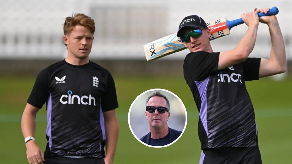Former England skipper Michael Vaughan says Harry Brook, not Ollie Pope, should lead England in Ben Stokes' absence.