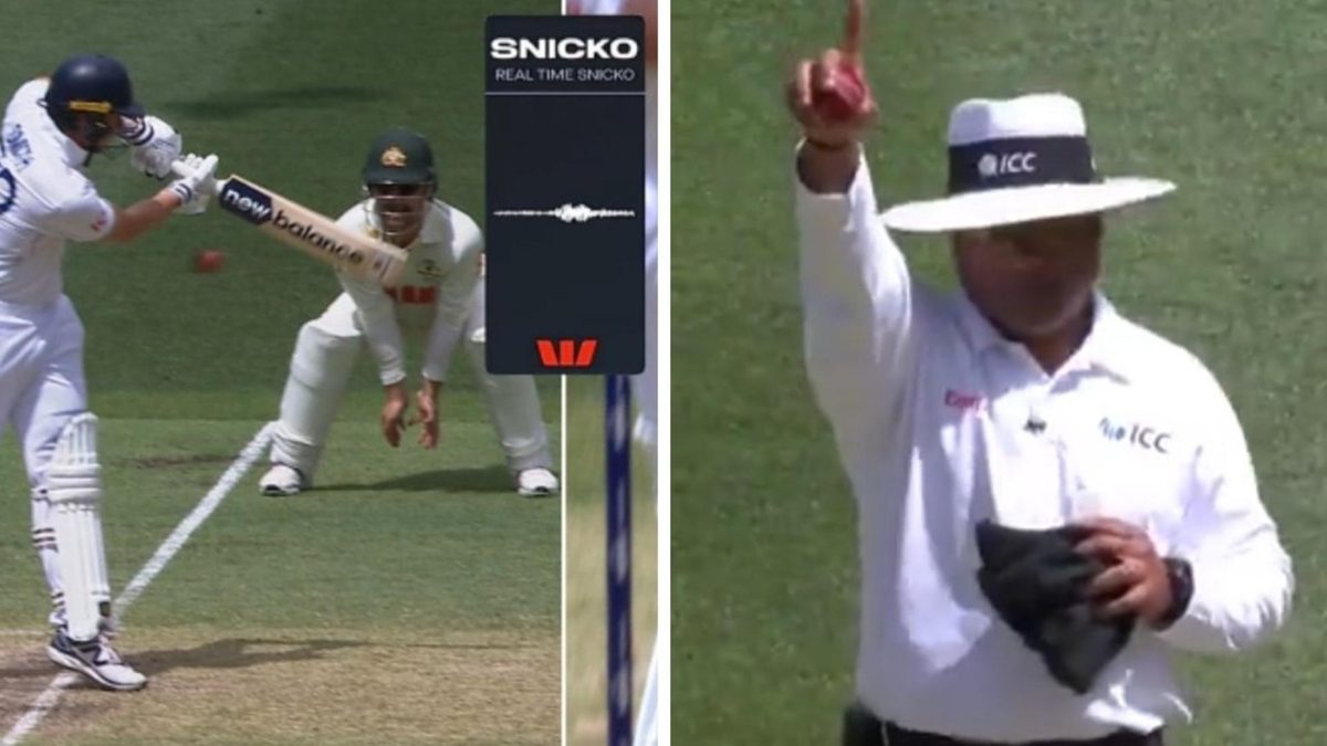 Jamie Smith dismissal Ashes 2025