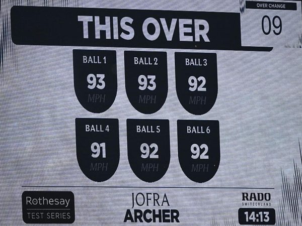 jofra-archer-outstrips-steve-smith-barrage-with-fastest-spell-of-test-career-on-comeback.Click to read full article.