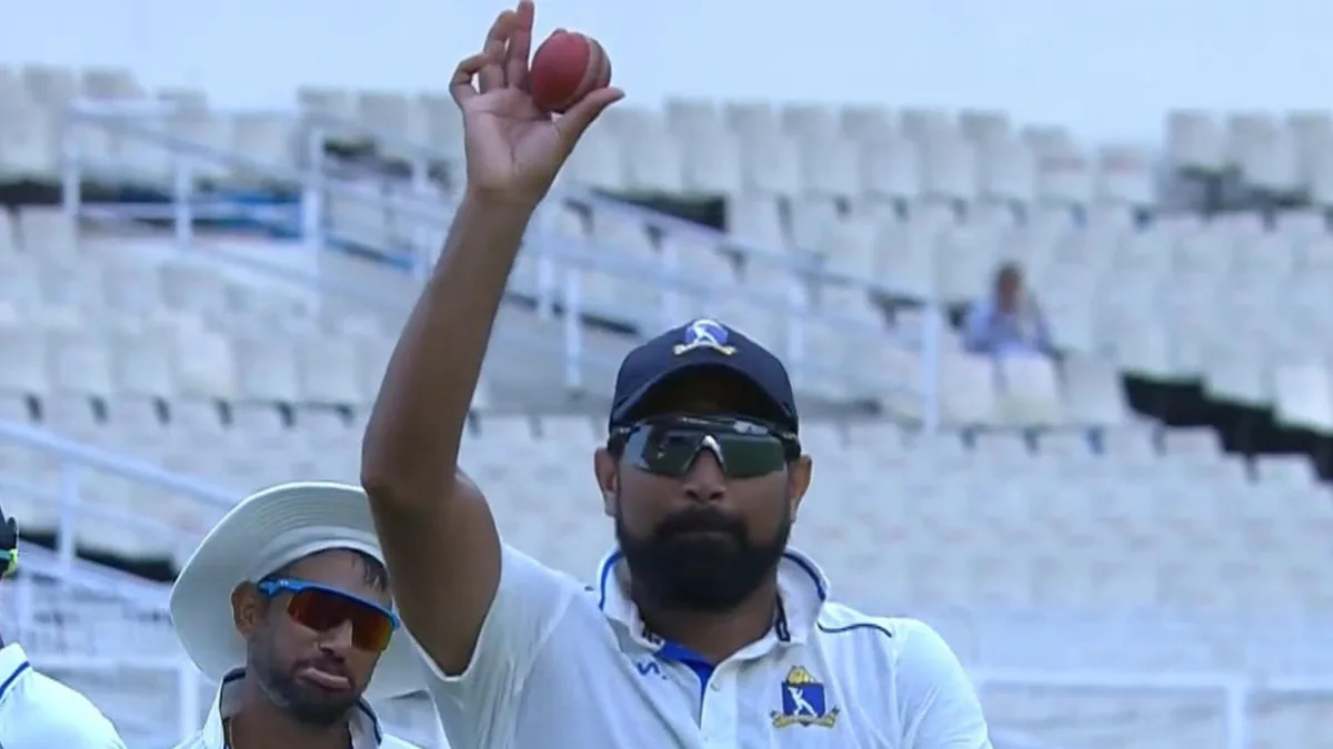 First in four years: Mohammed Shami responds to India non-selection with Ranji Trophy five-for
