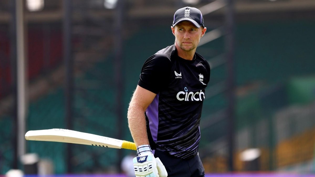 Joe Root training with England during the 2025 Champions Trophy