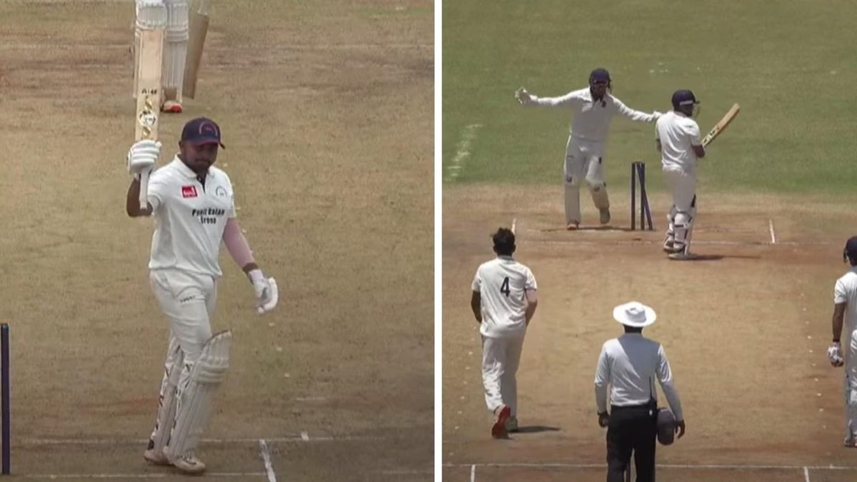 Discarded India batter Prithvi Shaw's second outing with the bat for Maharashtra did not quite go the way of his first.
