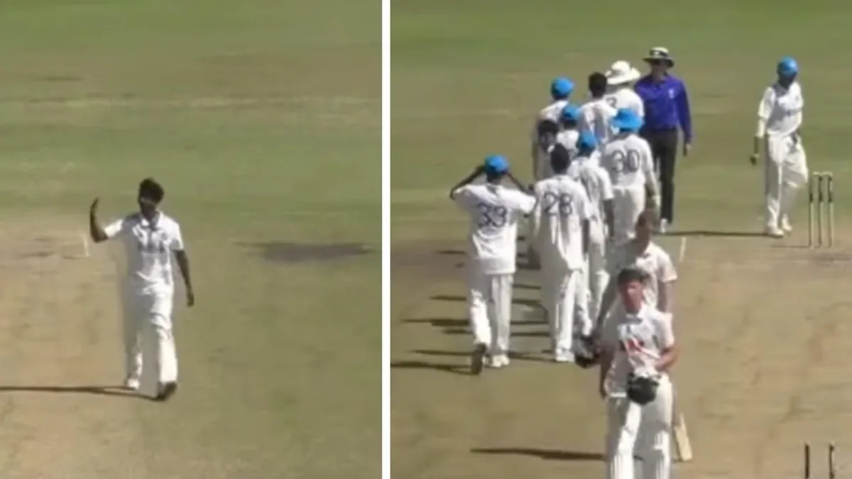 AUS vs IND U19 Test