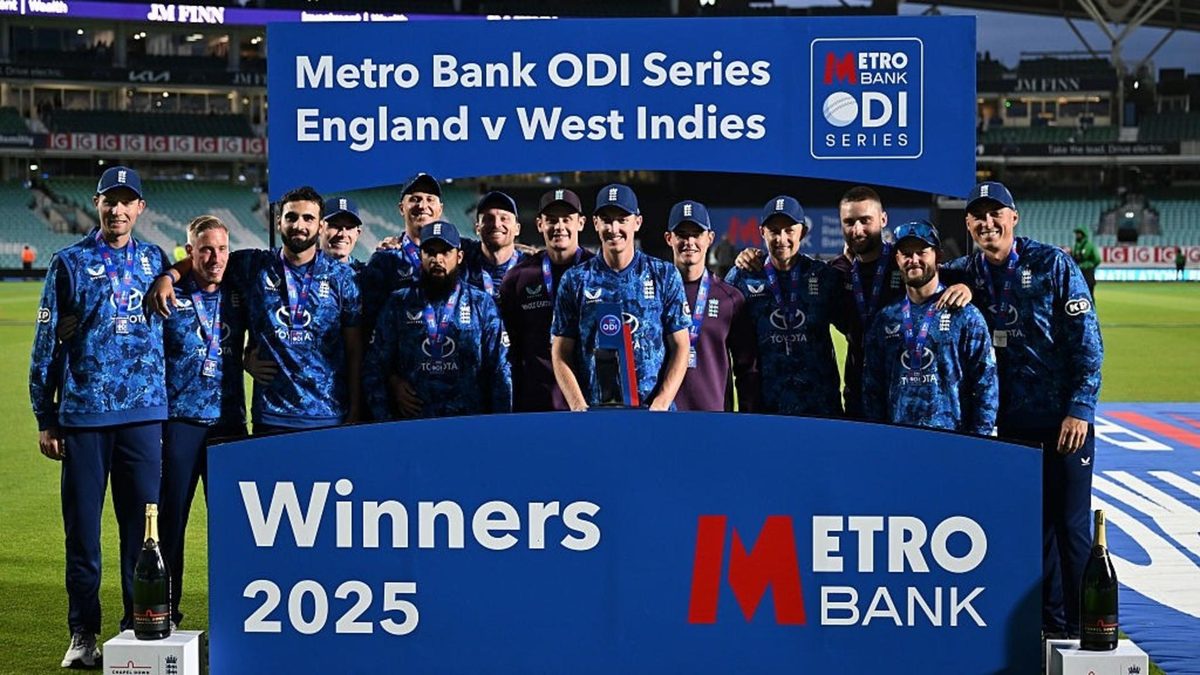England secured a 3-0 whitewash over West Indies, with a seven-wicket victory at The Oval on Tuesday (June 3). Here are the updated ODI team rankings after the result.
