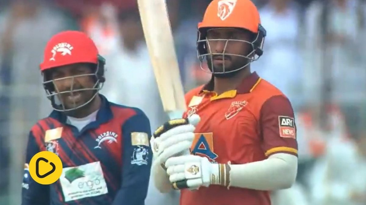 Former Pakistan Test captain Sarfaraz Ahmed caught the eye in the Champions One-Day Cup on Thursday, with a hilarious sledge seemingly directed at Babar Azam.