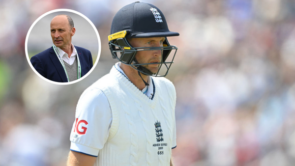 nasser-hussain-convince-joe-root-to-bat-at-number-three-old-trafford-ashes-2023.Click to read full article.