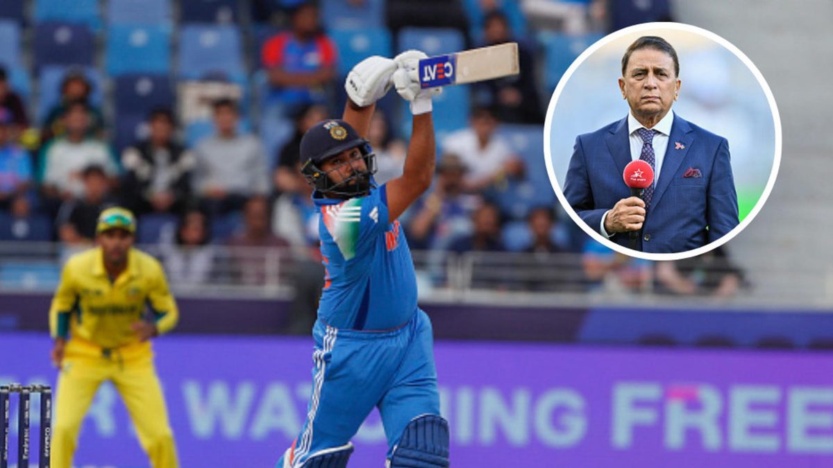 Rohit Sharma captain of India bats during the ICC Champions Trophy 2025 1st semifinal match between Australia and India at Dubai International Cricket Stadium on March 4, 2025 in Dubai, United Arab Emirates