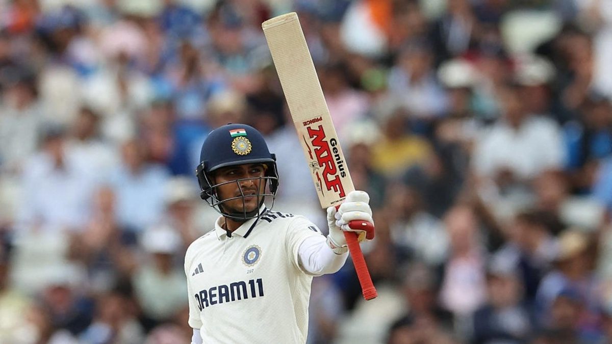 India captain Shubman Gill broke an all-time national record on day four of the Edgbaston Test against England.