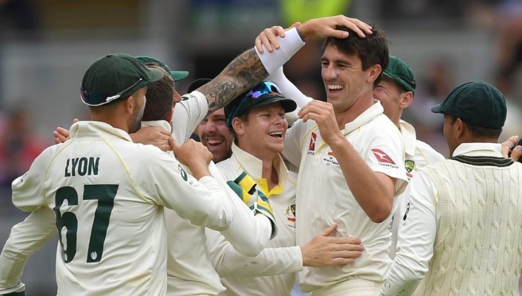 England crumble as Lyon & Cummins secure Smith’s redemption story