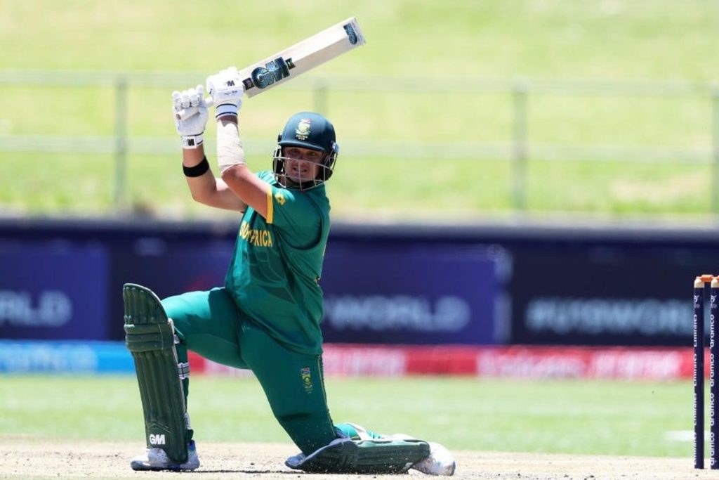 South African wonderkid hits Test spinner for five sixes in an over in 61-ball List A hundred